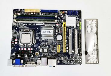 Foxconn G41MX 2.0 Intel G41 Celeron Dual-Core E1500 2.2GHz Sockel 775 3GB DDR2 Ram Micro ATX Mainboard