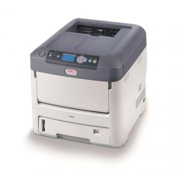 OKI C711dn Farblaserdrucker gebraucht erst 20 gedr.Seiten