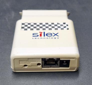 Silex PocketPro 100S 2933-S 10/100 Printserver parallel gebraucht