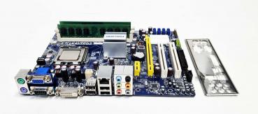 Foxconn G41MX 2.0 Intel G41 Celeron Dual-Core E1500 2.2GHz Sockel 775 3GB DDR2 Ram Micro ATX Mainboard
