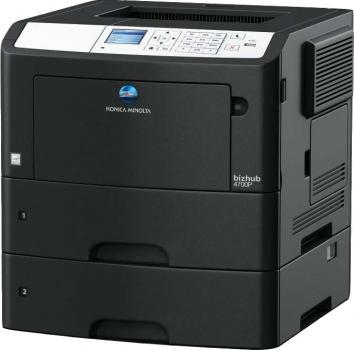 Konica Minolta bizhub 4700P SW Laserdrucker SW - erst 21.000 gedr.Seiten