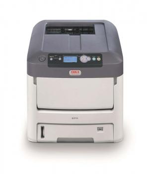 OKI C711dn Farblaserdrucker gebraucht erst 20 gedr.Seiten
