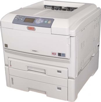 OKI C821 DN Farblaserdrucker bis DIN A3 gebraucht, erst 3.000 gedr. Seiten