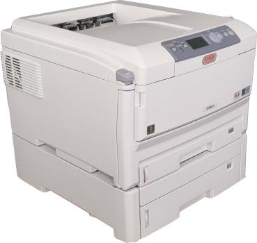 OKI C821 DN Farblaserdrucker bis DIN A3 gebraucht, erst 3.000 gedr. Seiten