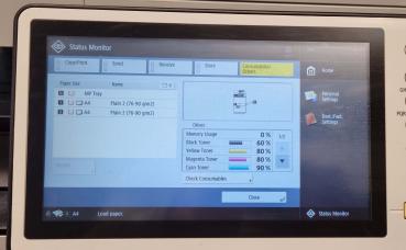 Canon imageRUNNER ADVANCE C256i 4-in-1 DIN A4 MFP Farblaserdrucker gebraucht - erst ca. 11.200 gedr. Seiten