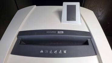 HSM SECURIO P36i 1852121 DSGVO Aktenvernichter Papierschredder 1,9mm x 15mm gebraucht