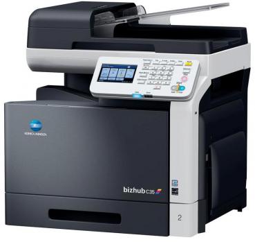 Konica Minolta Bizhub C35 Farblaser- Multifunktionsdrucker DIN A4 gebraucht