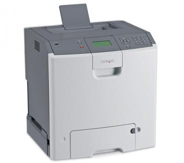 Lexmark C736dn Farblaserdrucker gebraucht OHNE TONER, TROMMEL, FUSER - 32.000 gedr.Seiten