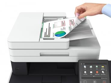 Canon i-SENSYS MF734Cdw Farblaser- Multifunktionssystem bis DIN A4 gebraucht