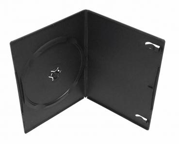 DVD Hüllen Slim (7mm) Einzel Box 25er-Set schwarz neu