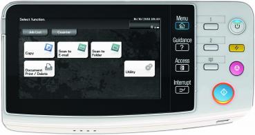 Konica Minolta A6F7M702 Display Touchscreen Control Panel Bizhub 4050 4750 gebraucht