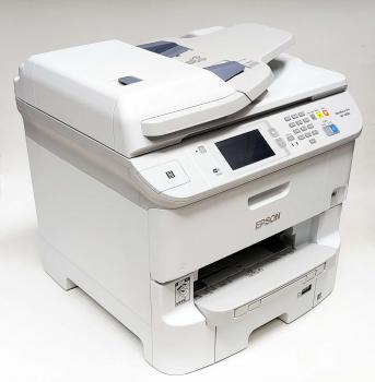 Epson WorkForce Pro WF-6590 DWF Tinten-Multifunktionsgerät gebraucht erst 18.000 gedr. Seiten