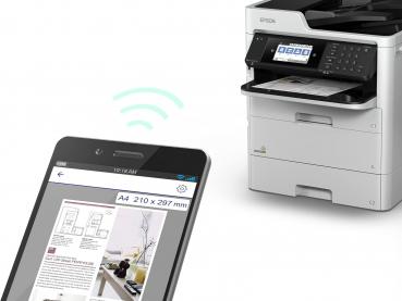 Epson WorkForce Pro WF-C579R DWF Multifunktionsgerät gebraucht, erst 7.000 gedr. Seiten