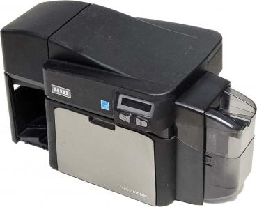 HID FARGO® DTC4250e Ausweiskartendrucker Duplex, USB, LAN gebraucht - erst 6.500 Karten gedruckt