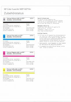 HP Color LaserJet Pro MFP M277dw Farblaser-Multifunktionsgerät gebraucht