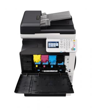 Konica Minolta Bizhub C35 Farblaser- Multifunktionsdrucker DIN A4 gebraucht