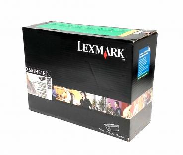 Lexmark X651H31E Toner schwarz original für X651 X652 neu