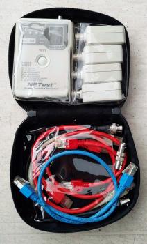 NETest 256450 Remote Network Cable Tester Netzwerktester BNC RJ-45 gebraucht
