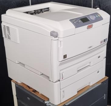 OKI C821 DN Farblaserdrucker bis DIN A3 gebraucht, erst 3.000 gedr. Seiten