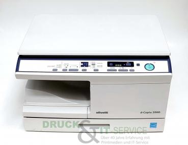 Olivetti d-Copia 200D Multifunktions Laserdrucker SW gebraucht