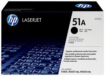 HP Q7551X Toner schwarz original für HP LaserJet M3027, P3005 neu