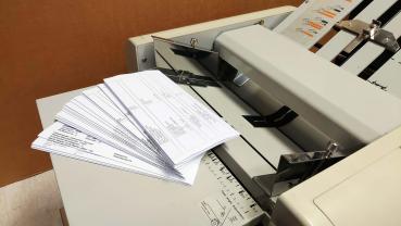 SUPERFAX PF-215 Falzmaschine bis DIN A3 gebraucht