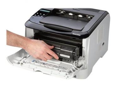 Ricoh Aficio SP 3500N 983477 Laserdrucker SW gebraucht erst 900 gedr.Seiten