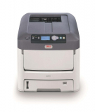 OKI C711dn Farblaserdrucker gebraucht erst 20 gedr.Seiten