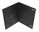 DVD Hüllen Slim (7mm) Einzel Box 25er-Set schwarz neu