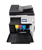Konica Minolta Bizhub C35 Farblaser- Multifunktionsdrucker DIN A4 gebraucht