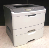 Lexmark E460dn E460dtn Laserdrucker sw inkl Zusatzfach gebraucht