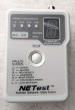 NETest 256450 Remote Network Cable Tester Netzwerktester BNC RJ-45 gebraucht
