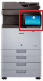 Samsung JC97-04499C LCD Touch Operation Panel X7400GX, X7600, K7400LX, K7500LX gebraucht